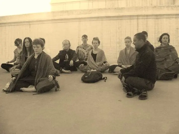 bauddha stupa meditaion trek and heal