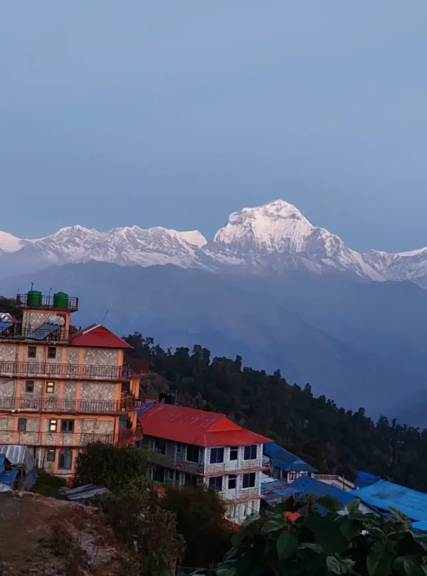 ghorepani dhawalagiri view