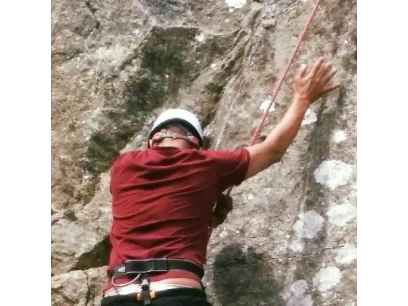 Rock climbing